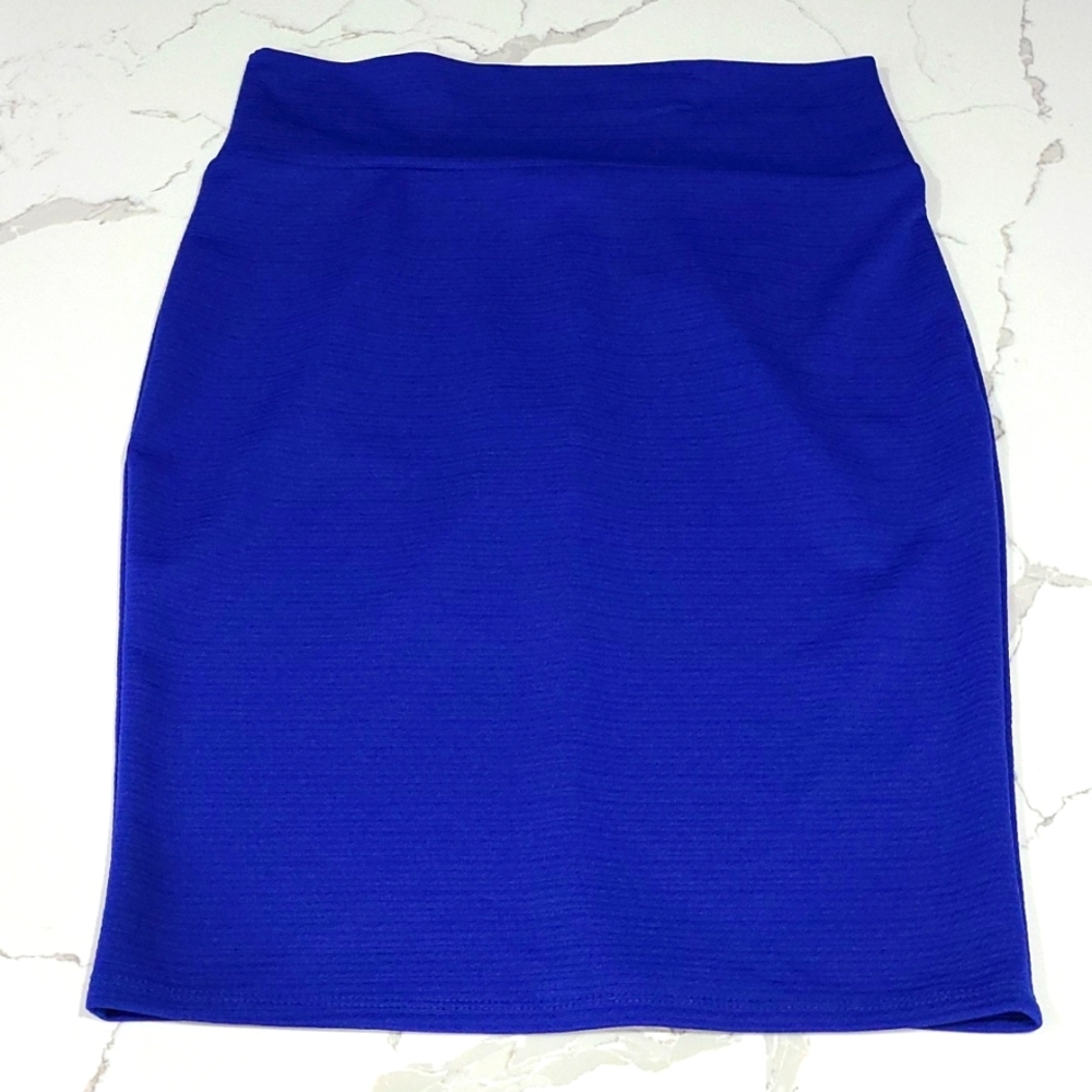 Royal Blue Pencil Skirt